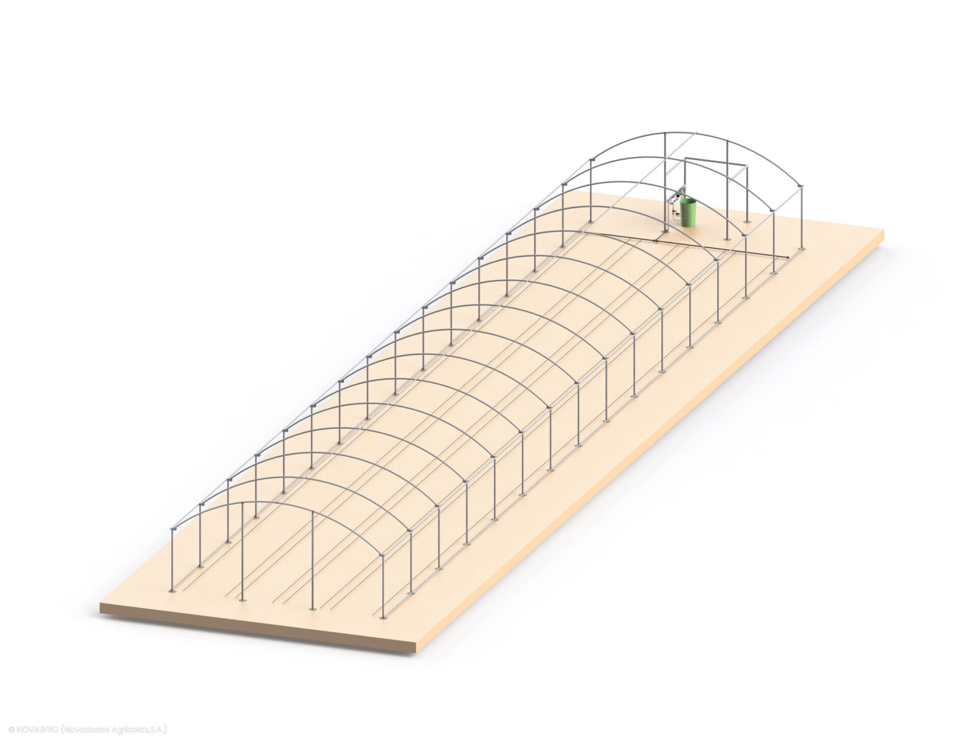 Invernadero APR Kit Novagric - Soluciones y servicios especializados en riego, invernaderos y tecnología agrícola
